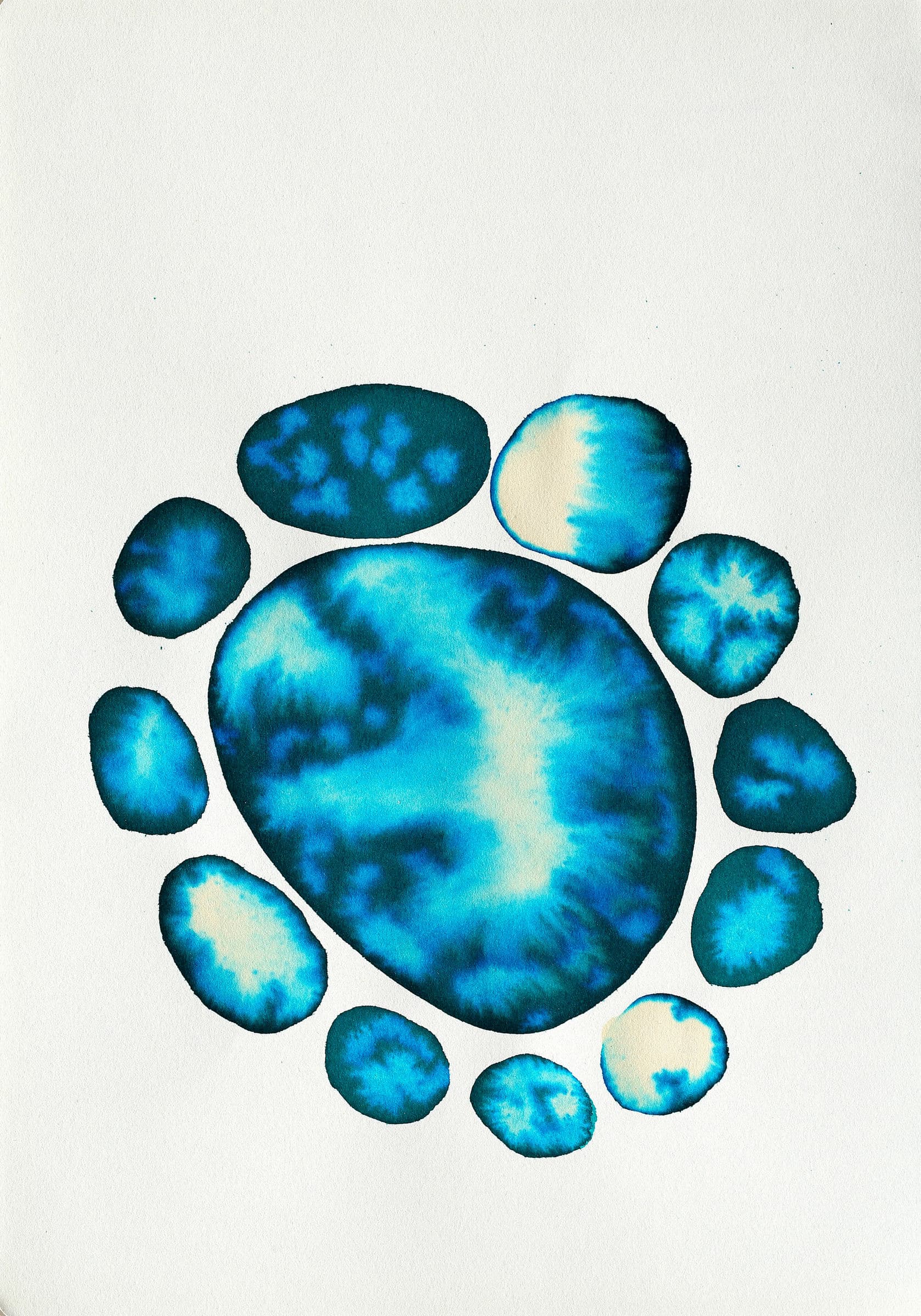 Artwork from D'eaux, de graines et de particules lumineuses
